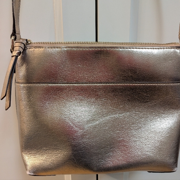 Kate Spade Metallic Crossbody Bag - Picture 3 of 8